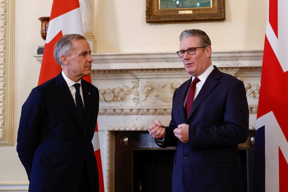 Mark Carney, Sir Keir Starmer