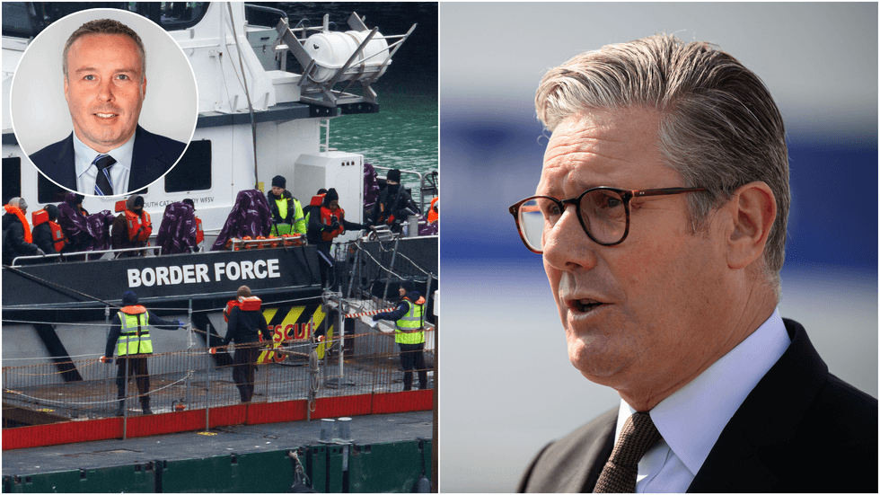 Mark White, Border Force and Keir Starmer