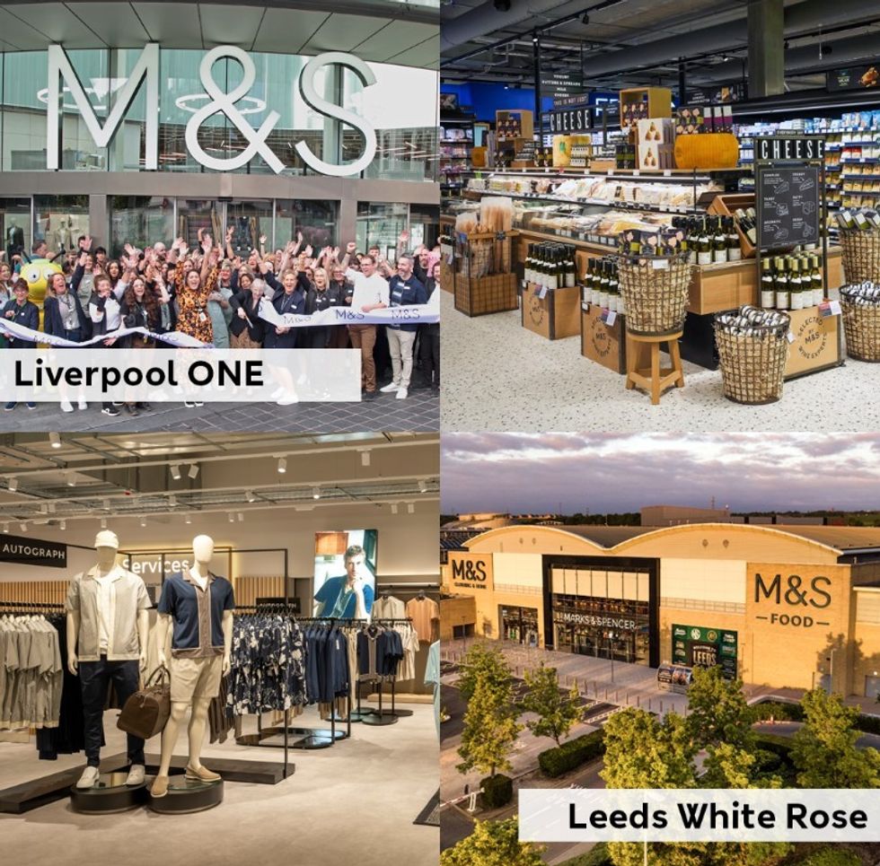 Marks & Spencer new stores