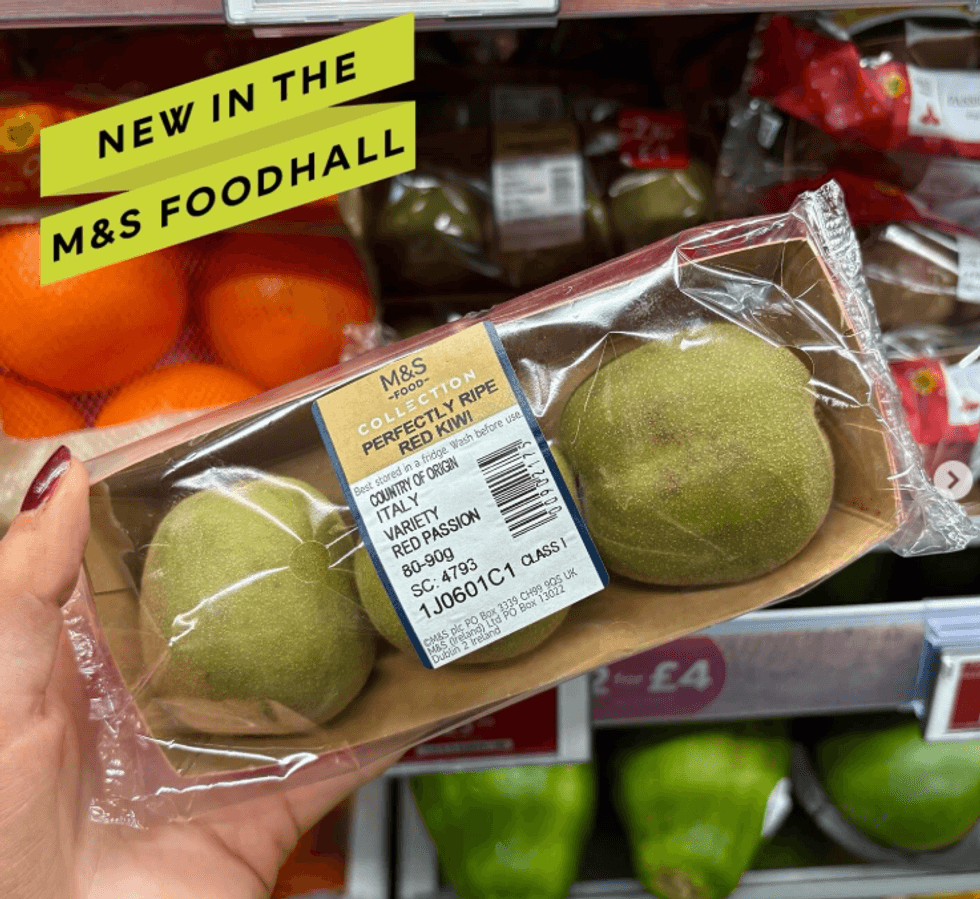 Marks & Spencer red kiwi