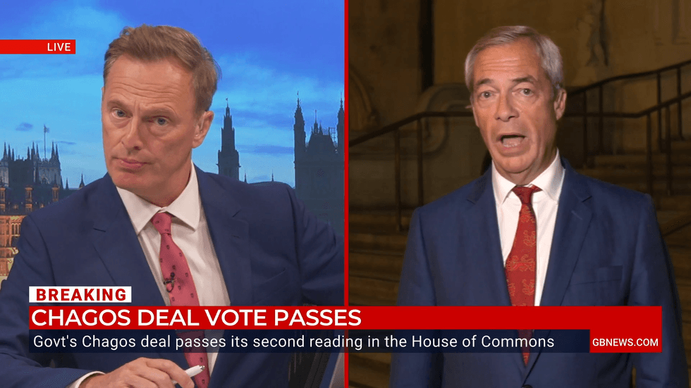 Martin Daubney and Nigel Farage