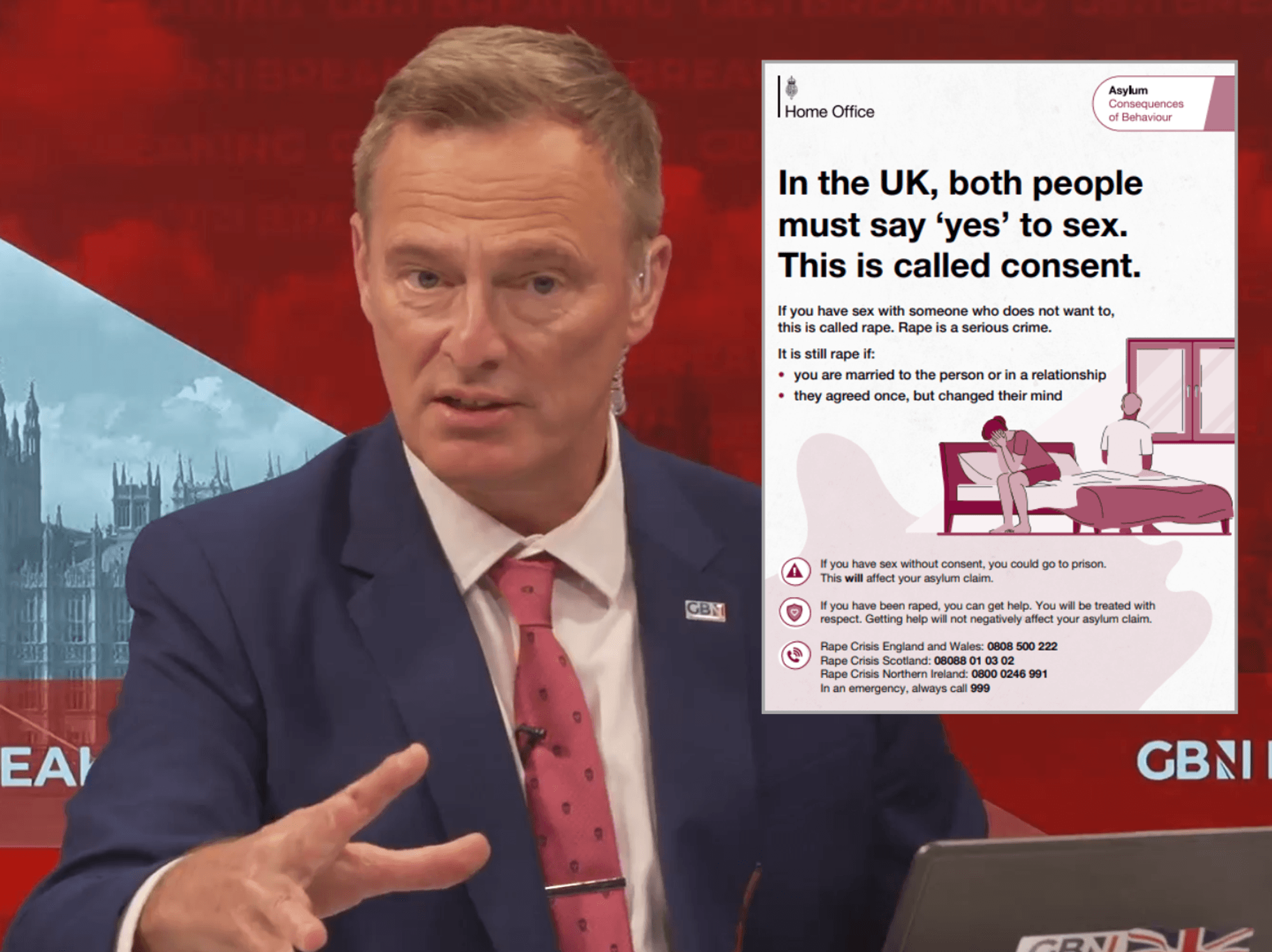 Martin Daubney, insert: Home Office advice
