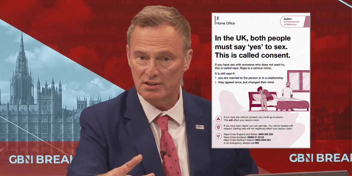Martin Daubney left speechless as Home Office issues ‘how not to rape women’ advice to illegal migrants