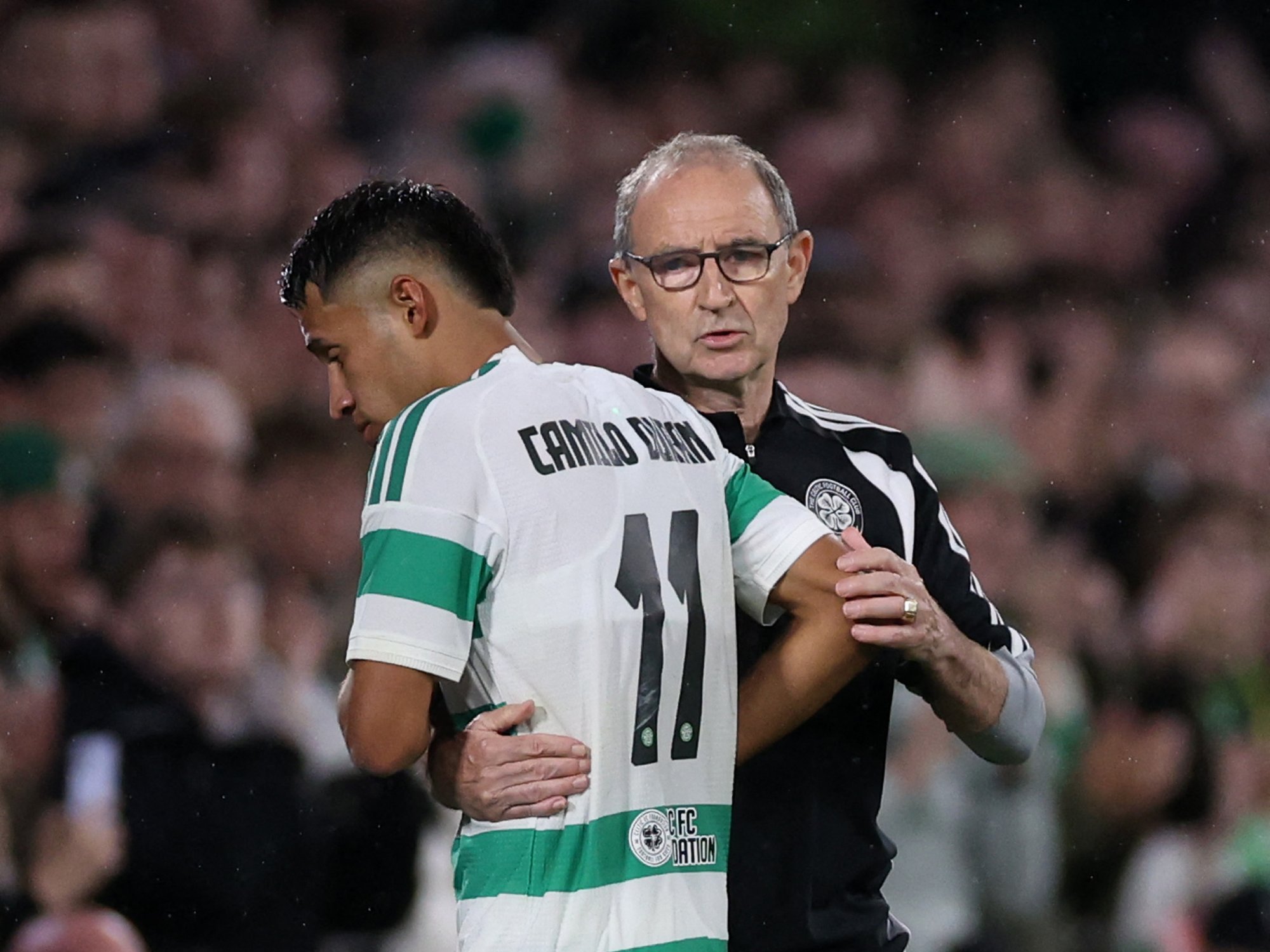 Martin O'Neill highlighted star signing Camilo Duran after Celtic's brilliant Champions League qualification win