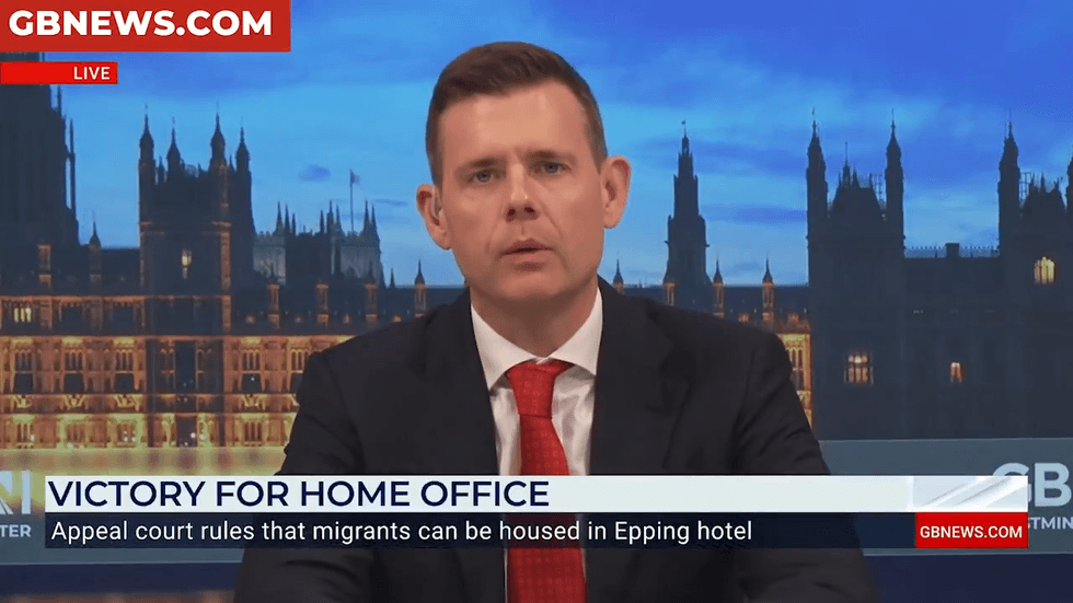 Matt Goodwin speaks on GB News