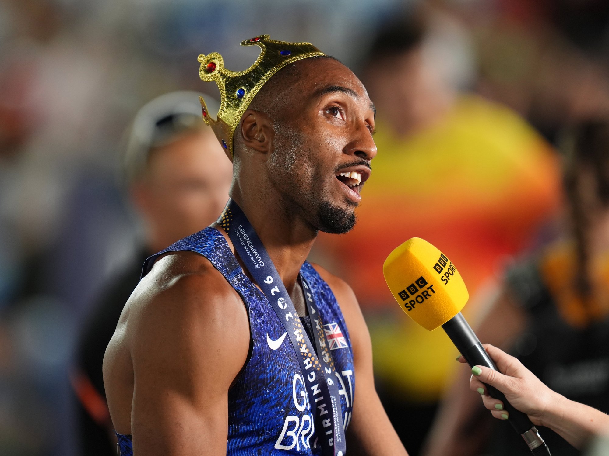 Matthew Hudson-Smith took a swipe at the BBC after winning the 400m at the European Athletics Championships