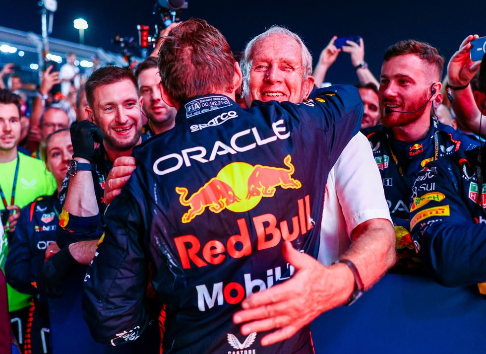 Max Verstappen and Helmut Marko share a close working relationship