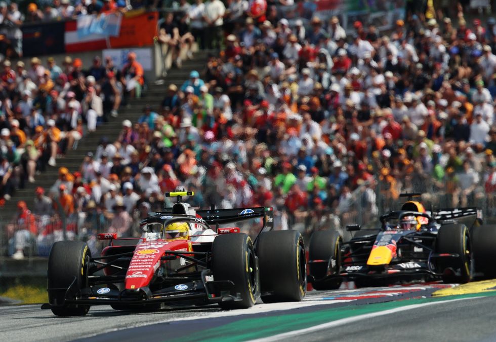 Max Verstappen insisted Lewis Hamilton should have been penalised