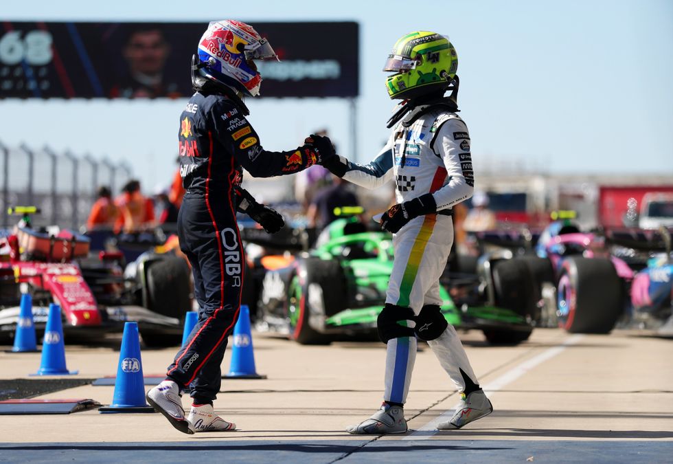 Max Verstappen, Lando Norris 