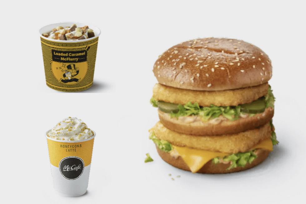 McDonald's new menu