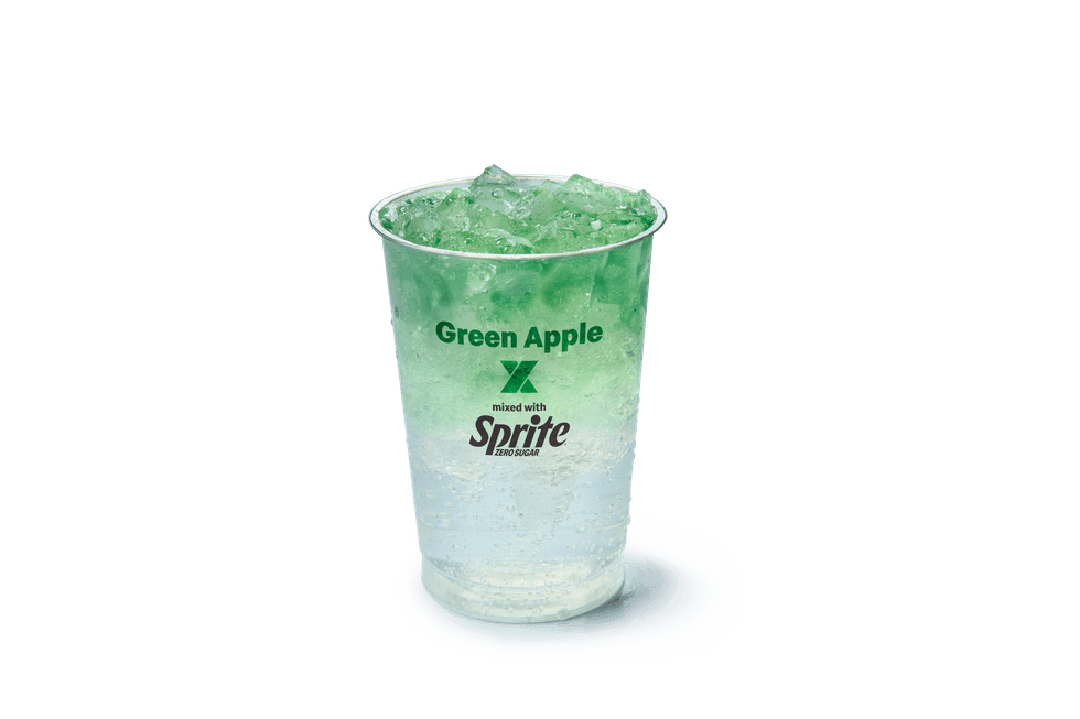 McDonald's Sprite Zero x Green Apple