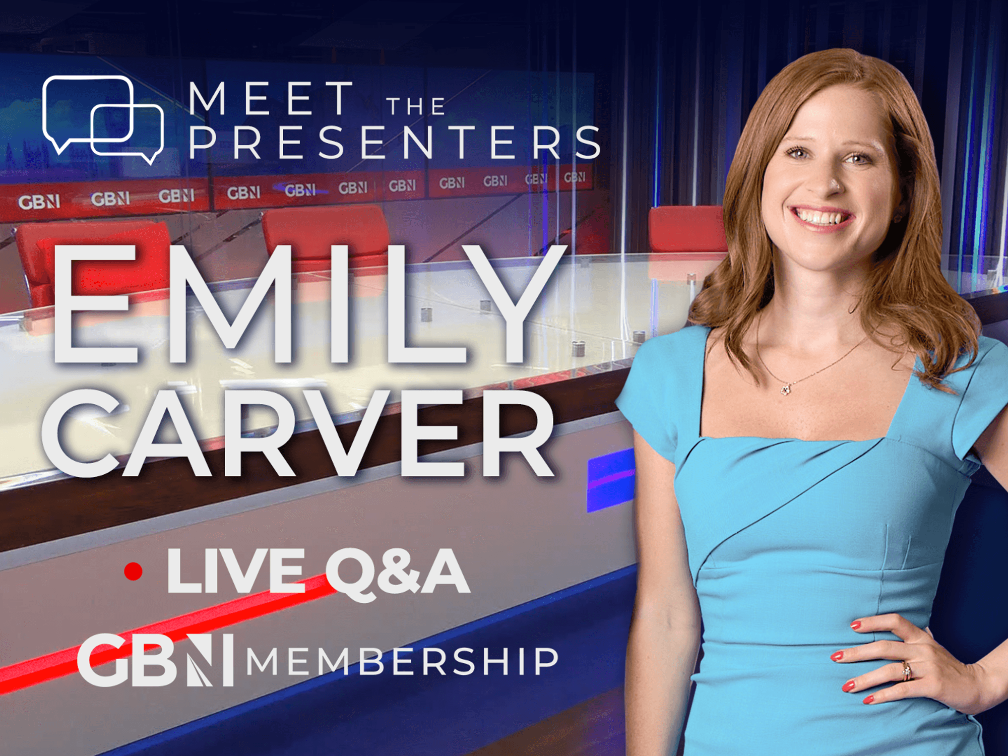 Meet The Presenters: Live Q&A with Emily Carver – Exclusive for GB News Members
