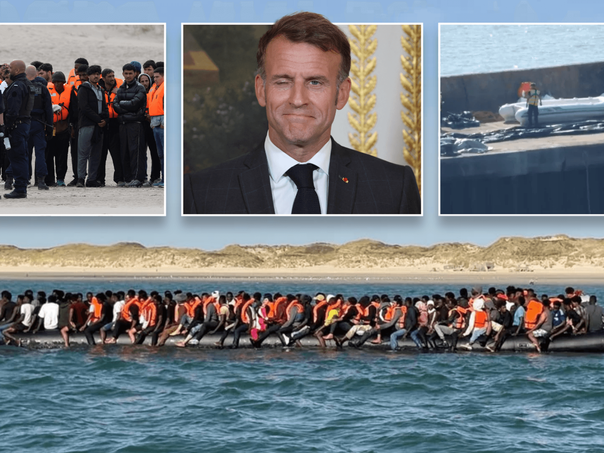 Mega-dinghy collage