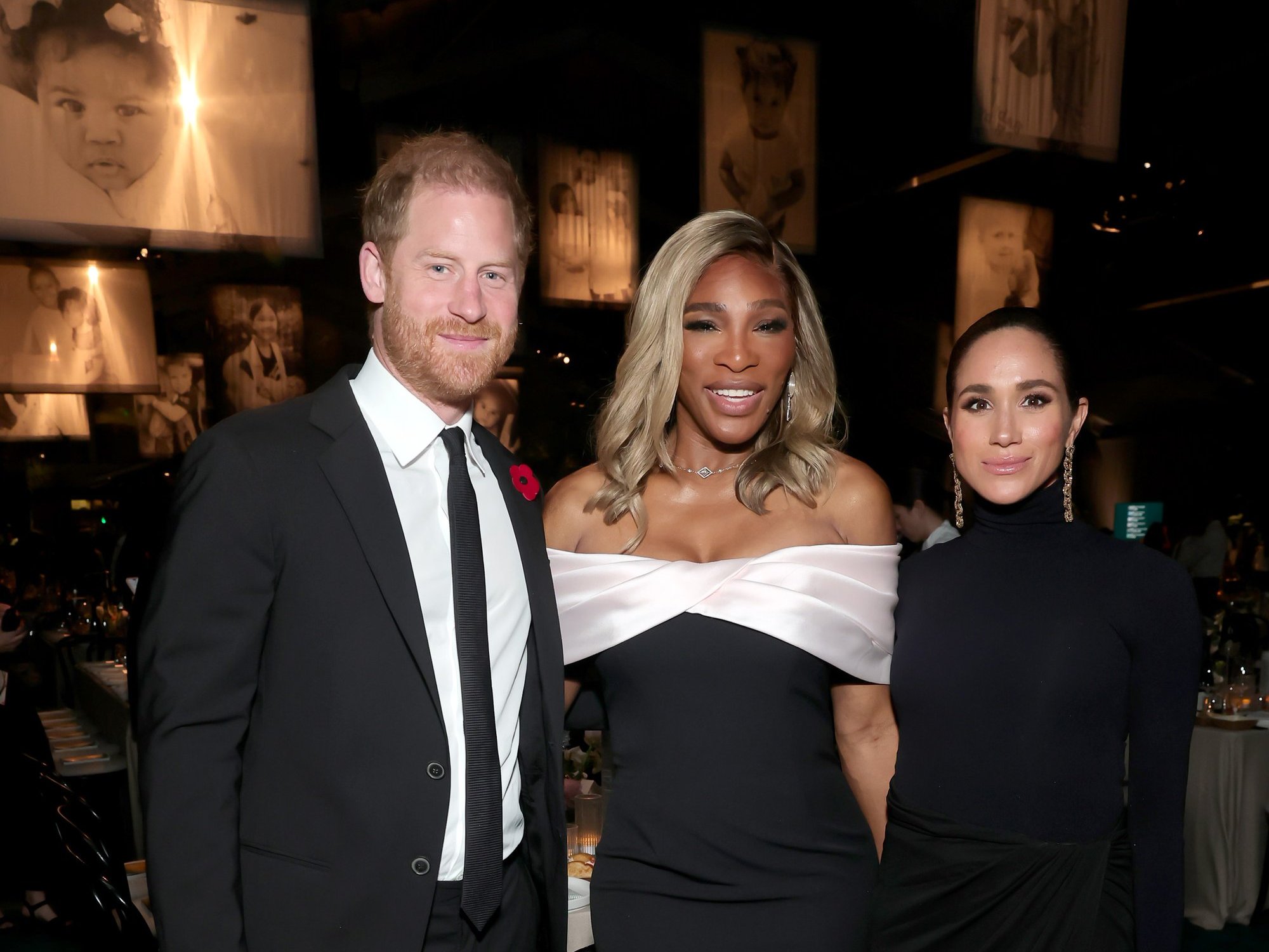 Meghan, Harry, Serena Williams