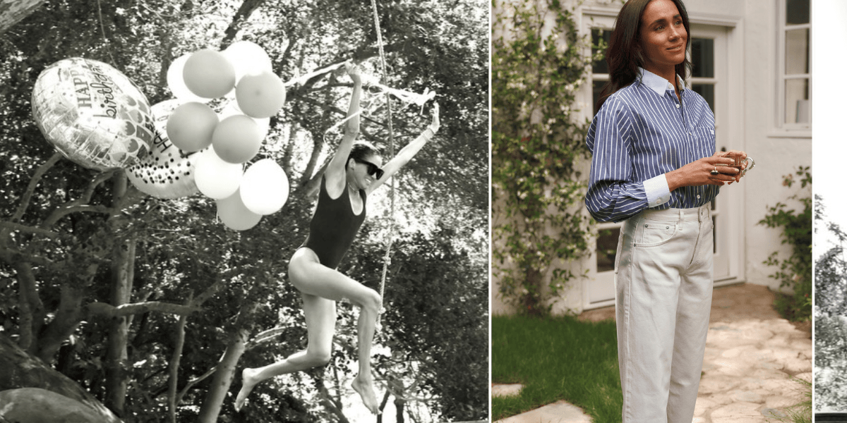 Meghan Markle shares new pictures wearing swimsuit as duchess marks birthday milestone