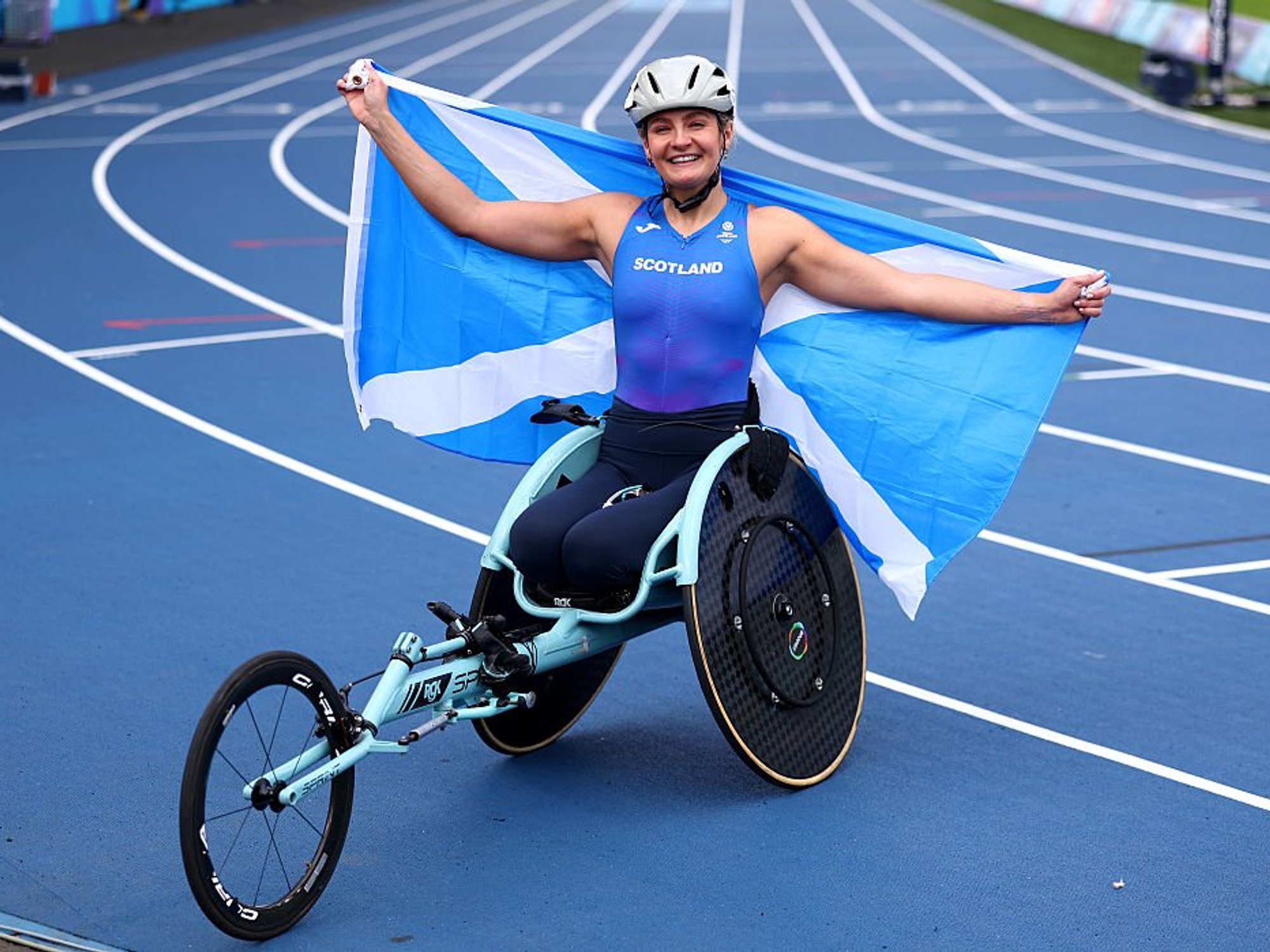 Melanie Woods has won gold for the second time
