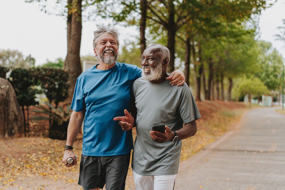 men walking