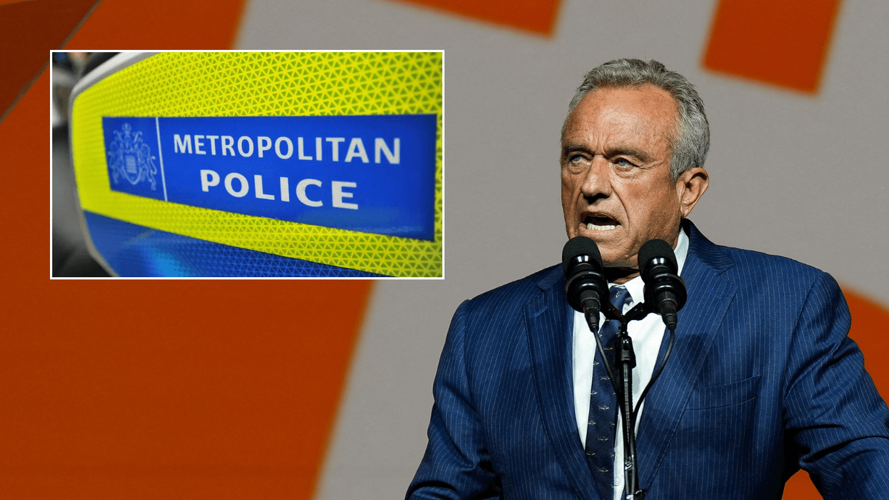 Met Police logo/Robert F Kennedy Jr