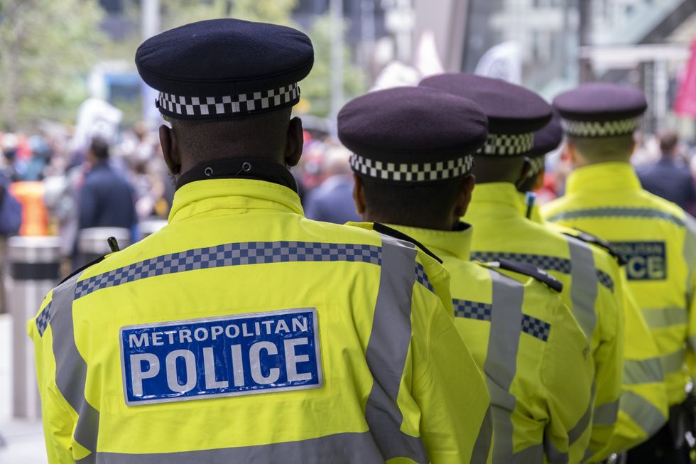 Met Police officers