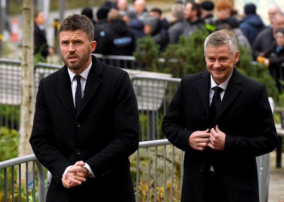 Michael Carrick appears to have beaten Ole Gunnar Solskjaer to the job as interim manager of Manchester United