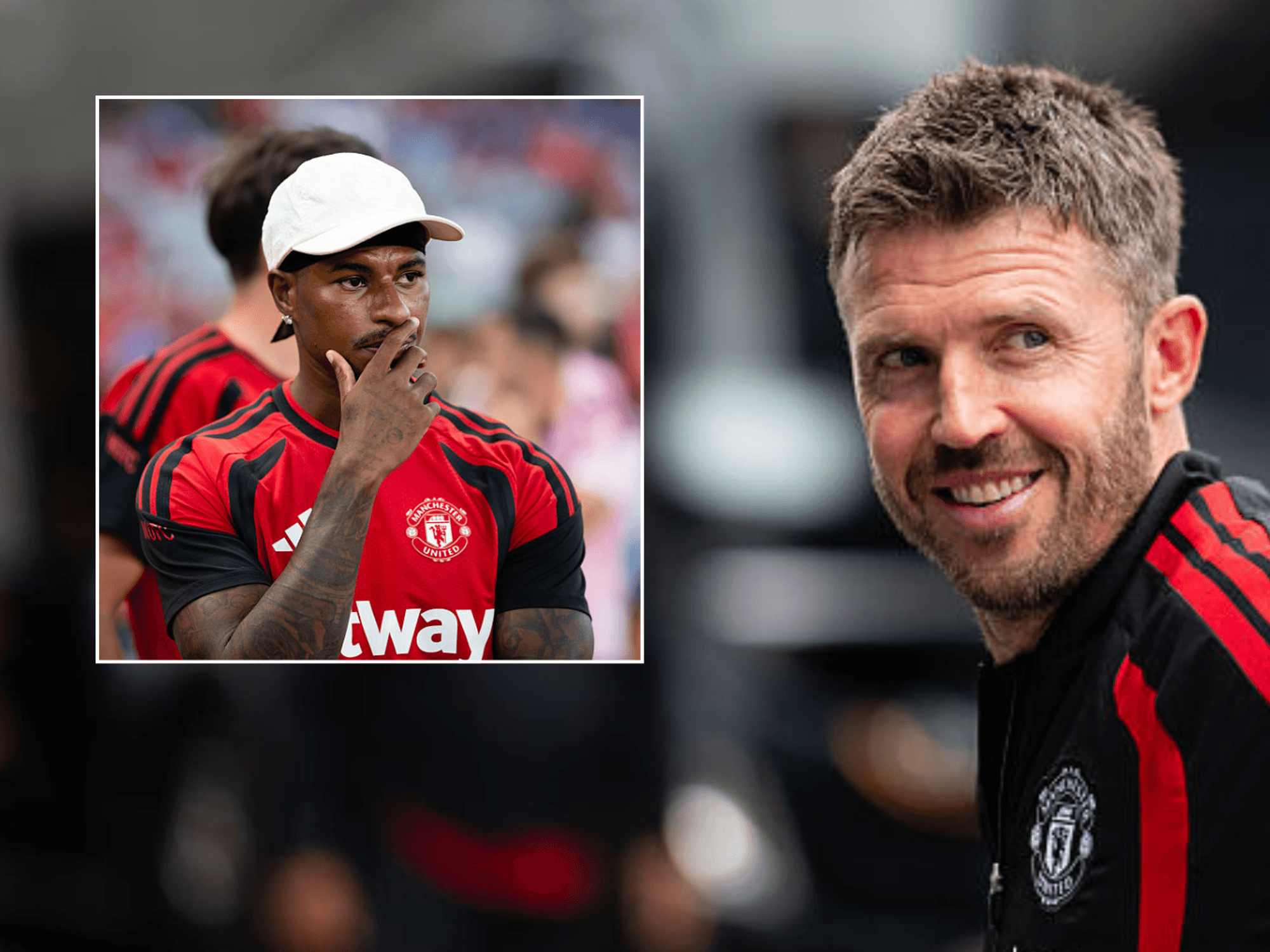 Michael Carrick has given an update on Marcus Rashford's position