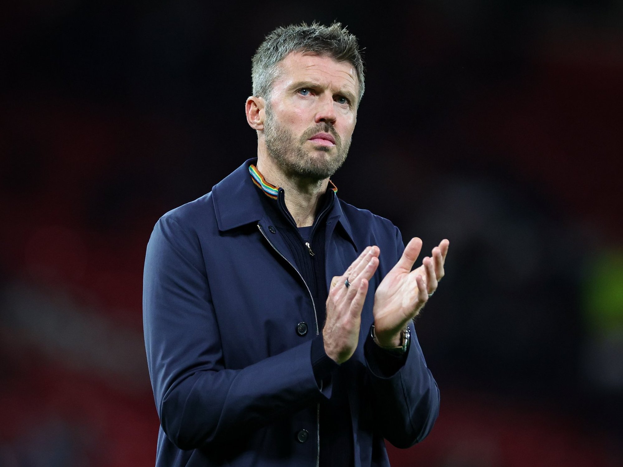 Michael Carrick has insisted he doesn't feel under pressure at Manchester United, despite their poor start to the season hitting a new low in Wednesday night's 3-2 Carabao Cup defeat to Brighton at Old Trafford