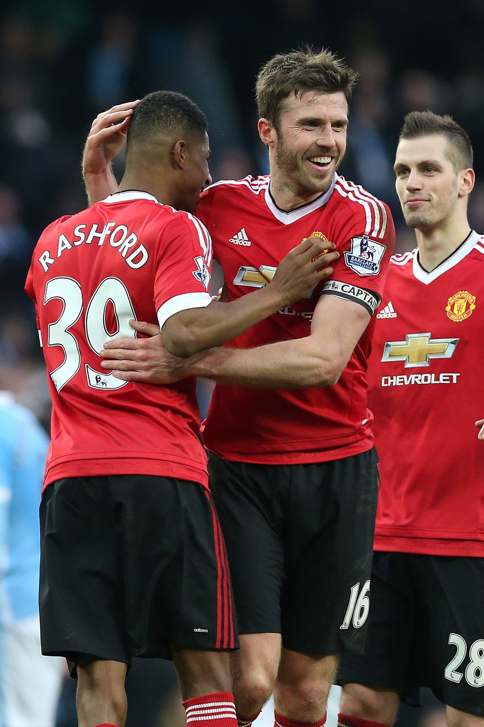 Michael Carrick Marcus Rashford