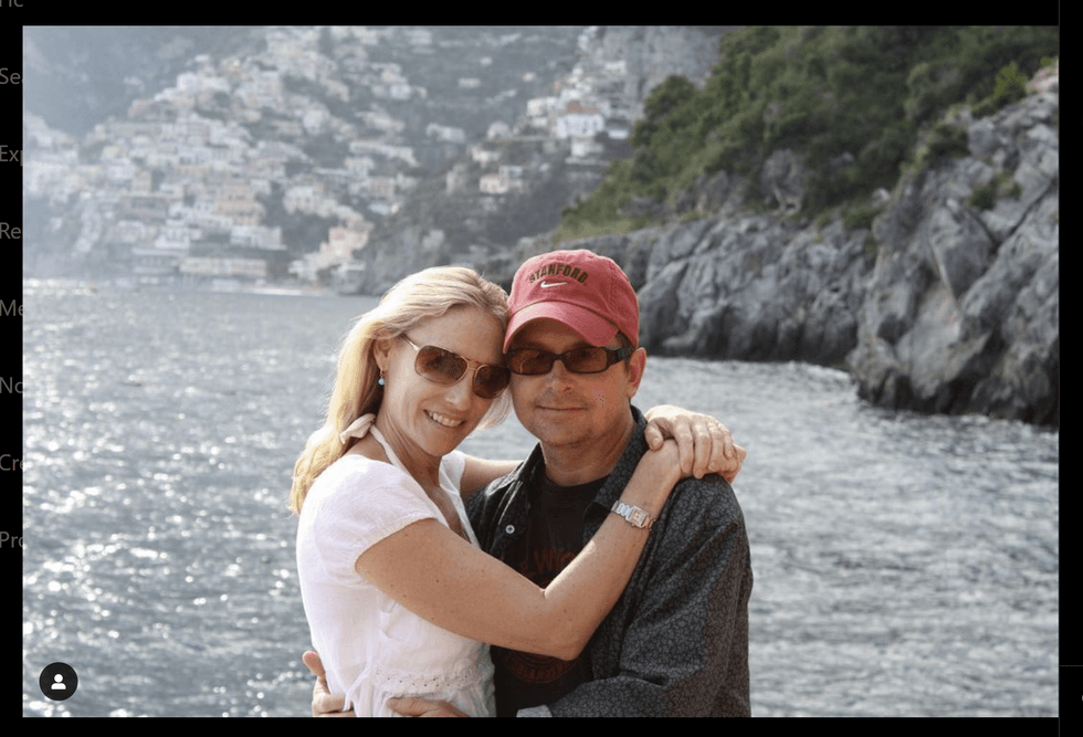 Michael J Fox and Tracy Pollan 