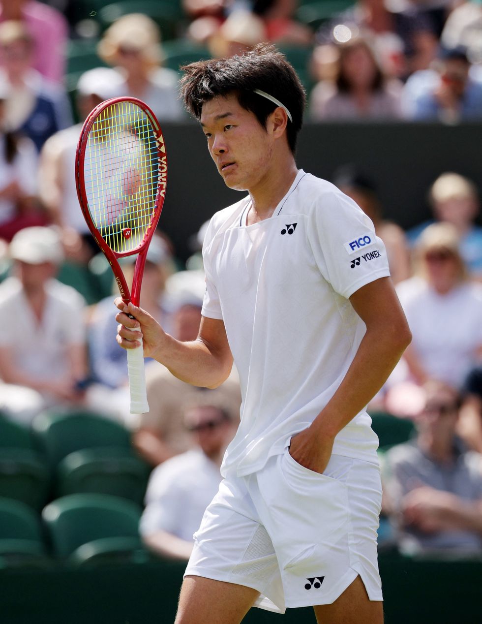 Michael Zheng has beaten the British No 1