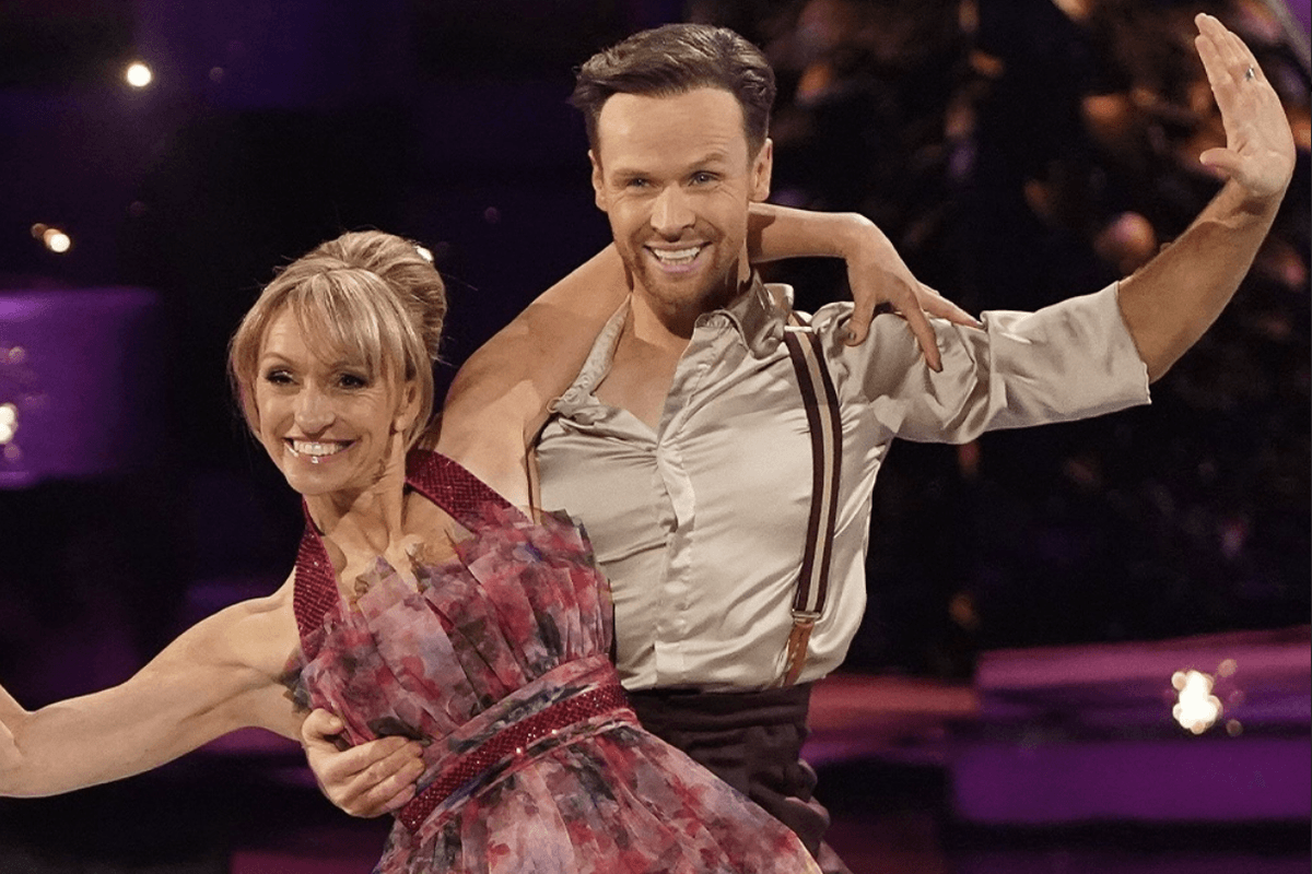 Michaela Strachan and Mark Hanretty