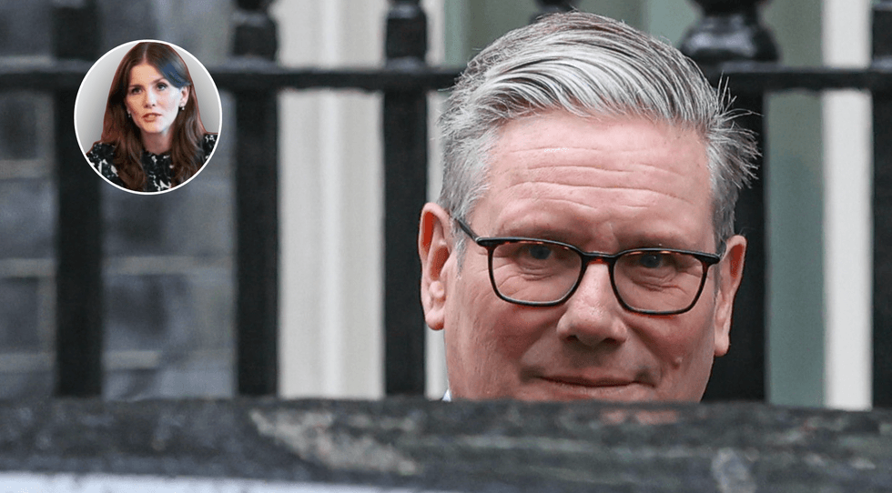 Michelle Donelan (left), Keir Starmer (left)