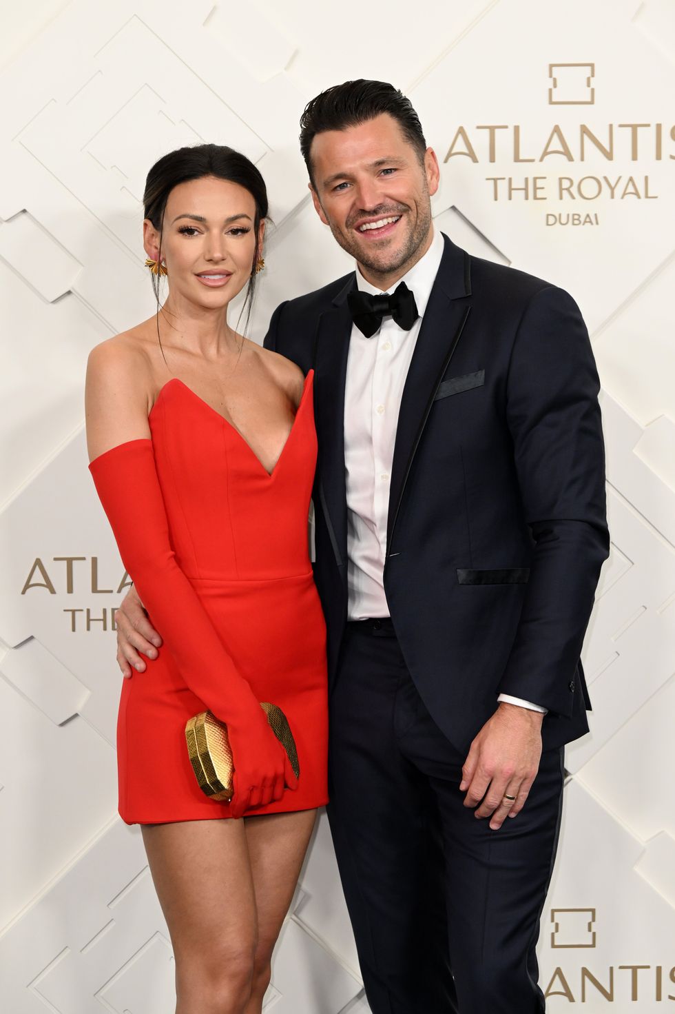 Michelle Keegan and Mark Wright