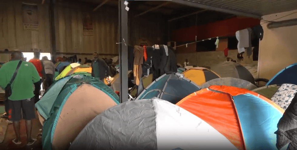 Migrant camp Calais