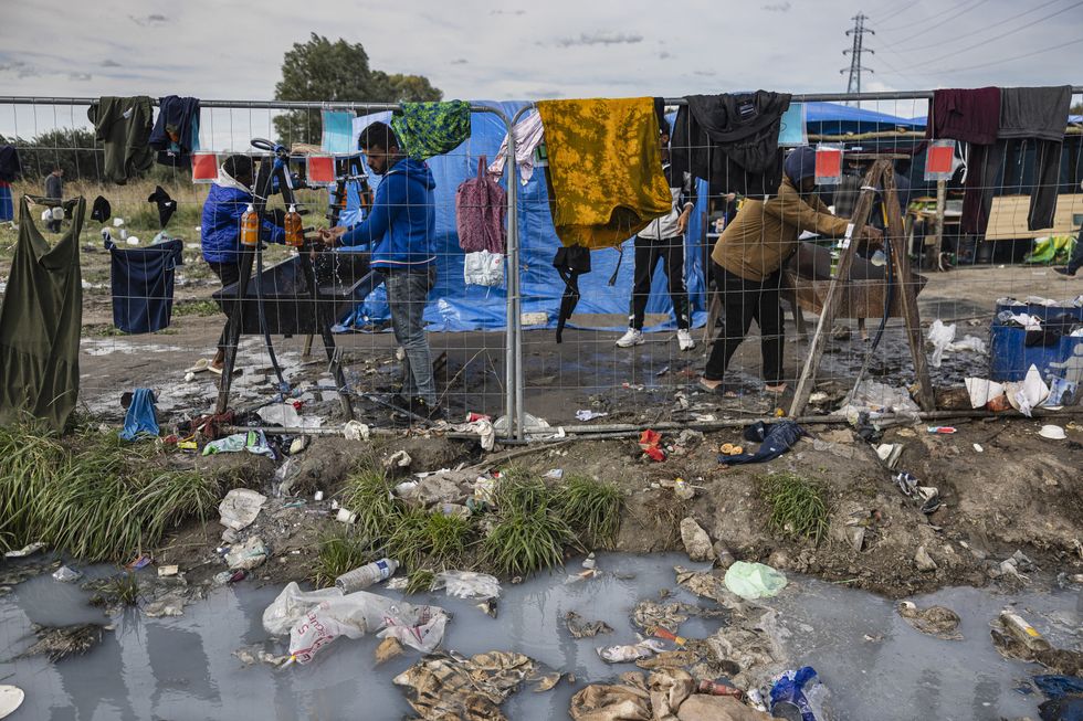 Migrant camp