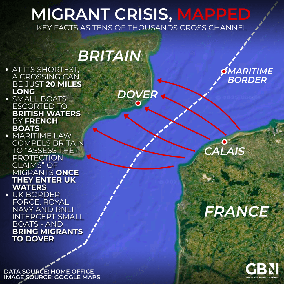 Migrant crisis mapped