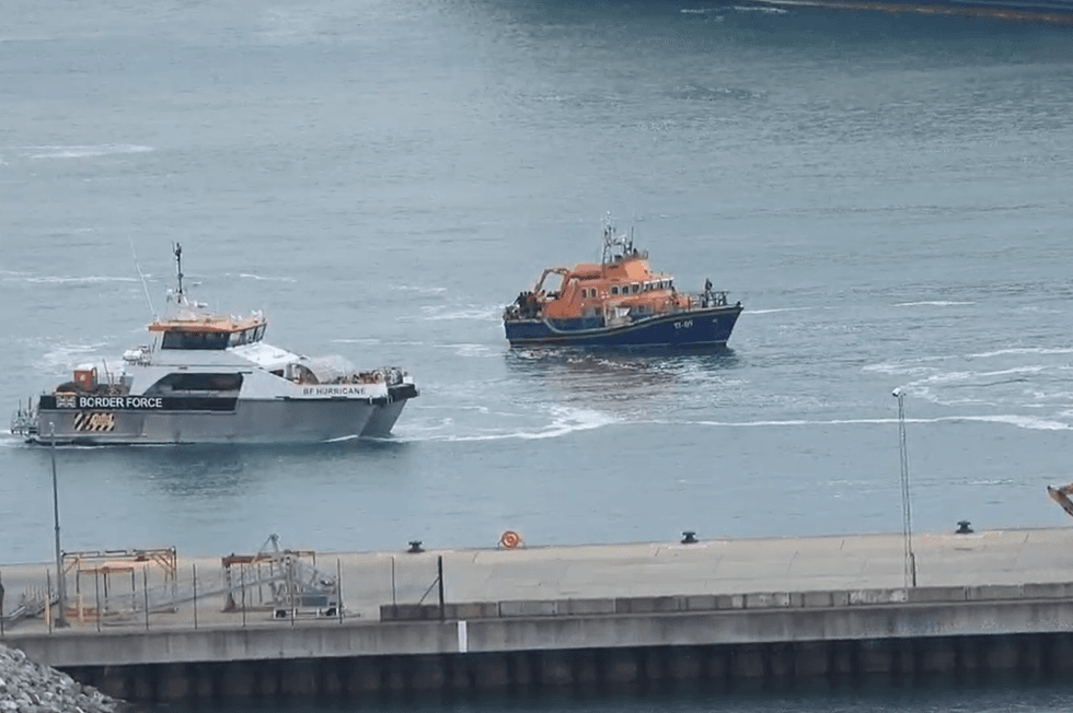 Migrants arriving in the UK today