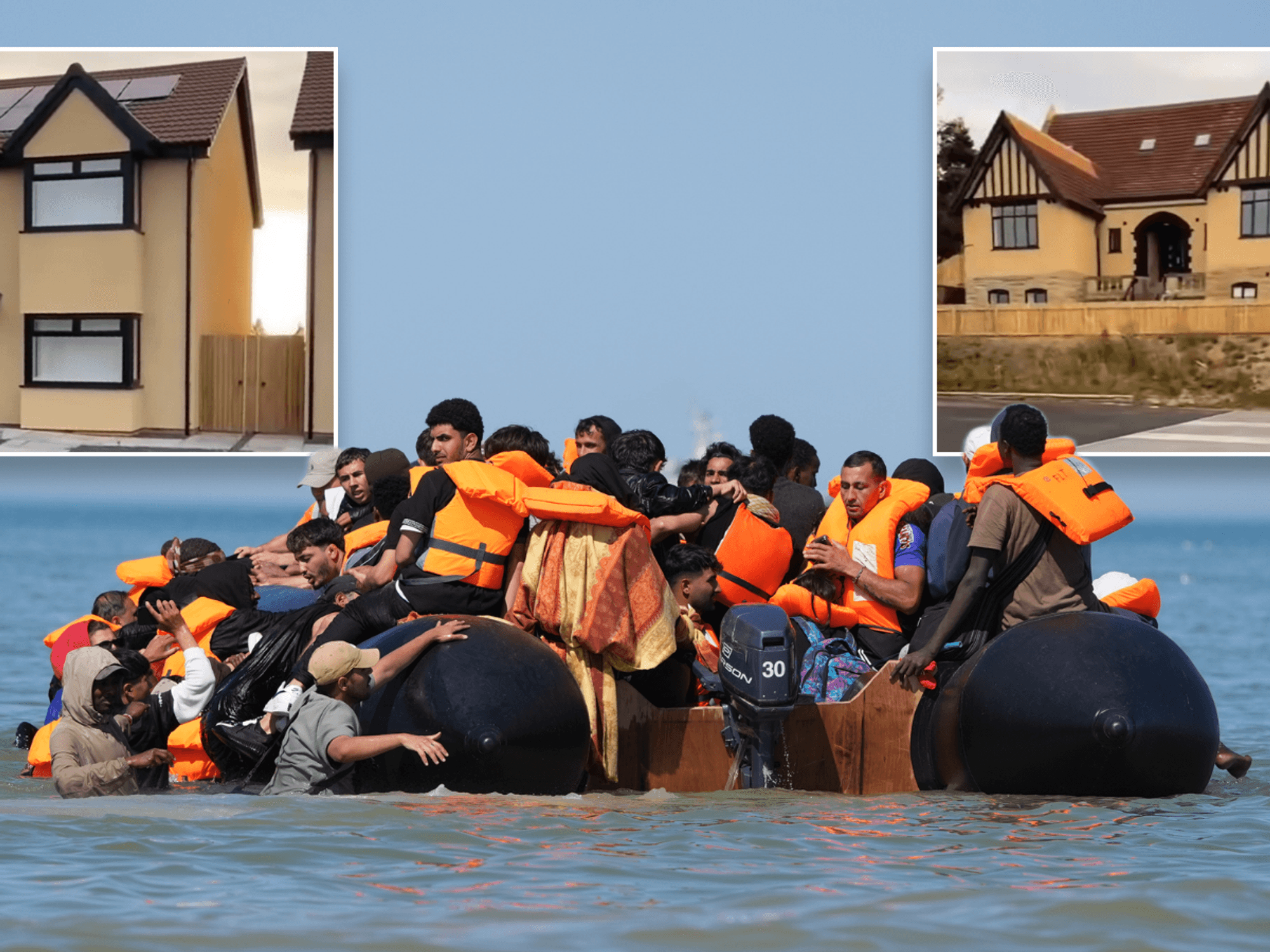 Migrants/new build homes