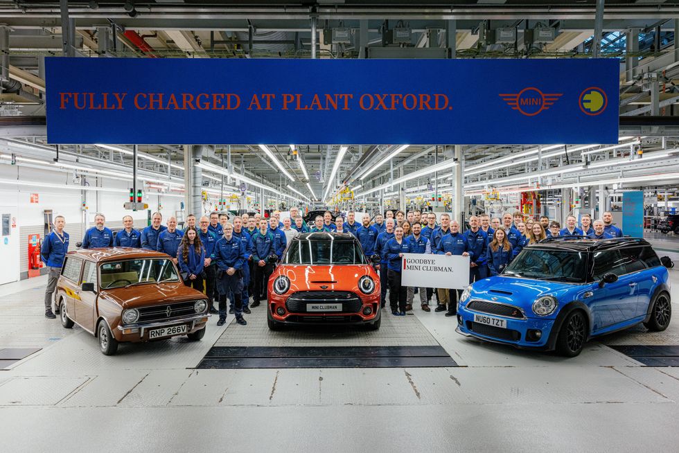Mini Clubman at the Oxford Car Plant