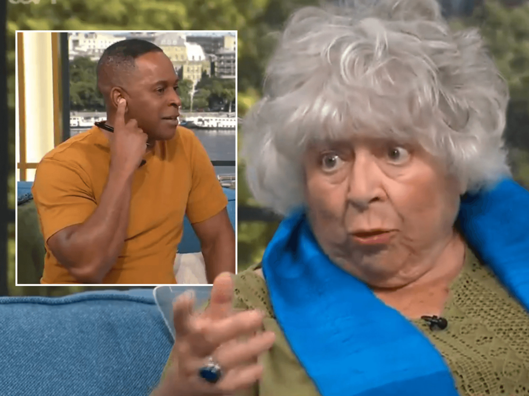 Miriam Margolyes addresses Andi Peters 'race' row