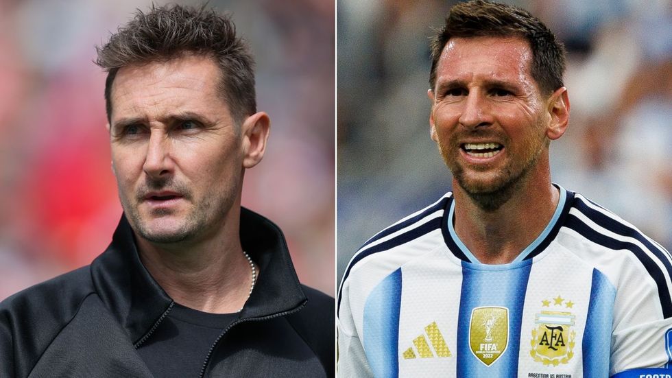 Miroslav Klose has paid tribute to Lionel Messi after the Argentina captain surpassed his World Cup goalscoring record, hailing the veteran forward as "the best player of all time"