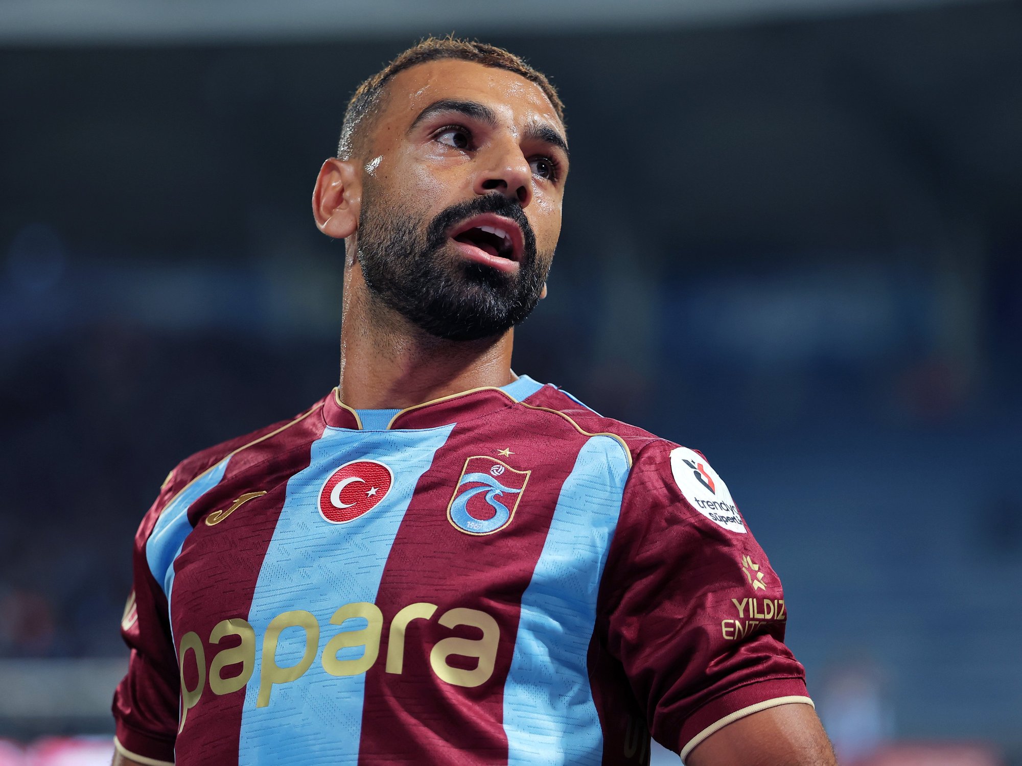 Mohamed Salah’s new manager sensationally attempted to resign after Trabzonspor suffered a humiliating Europa League defeat, only for the Turkish club to reject his departure
