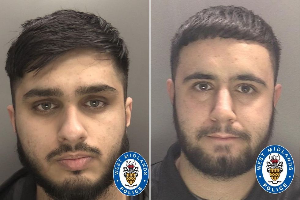 Mohammed Haydar (L) and Mohammed Khan (R)