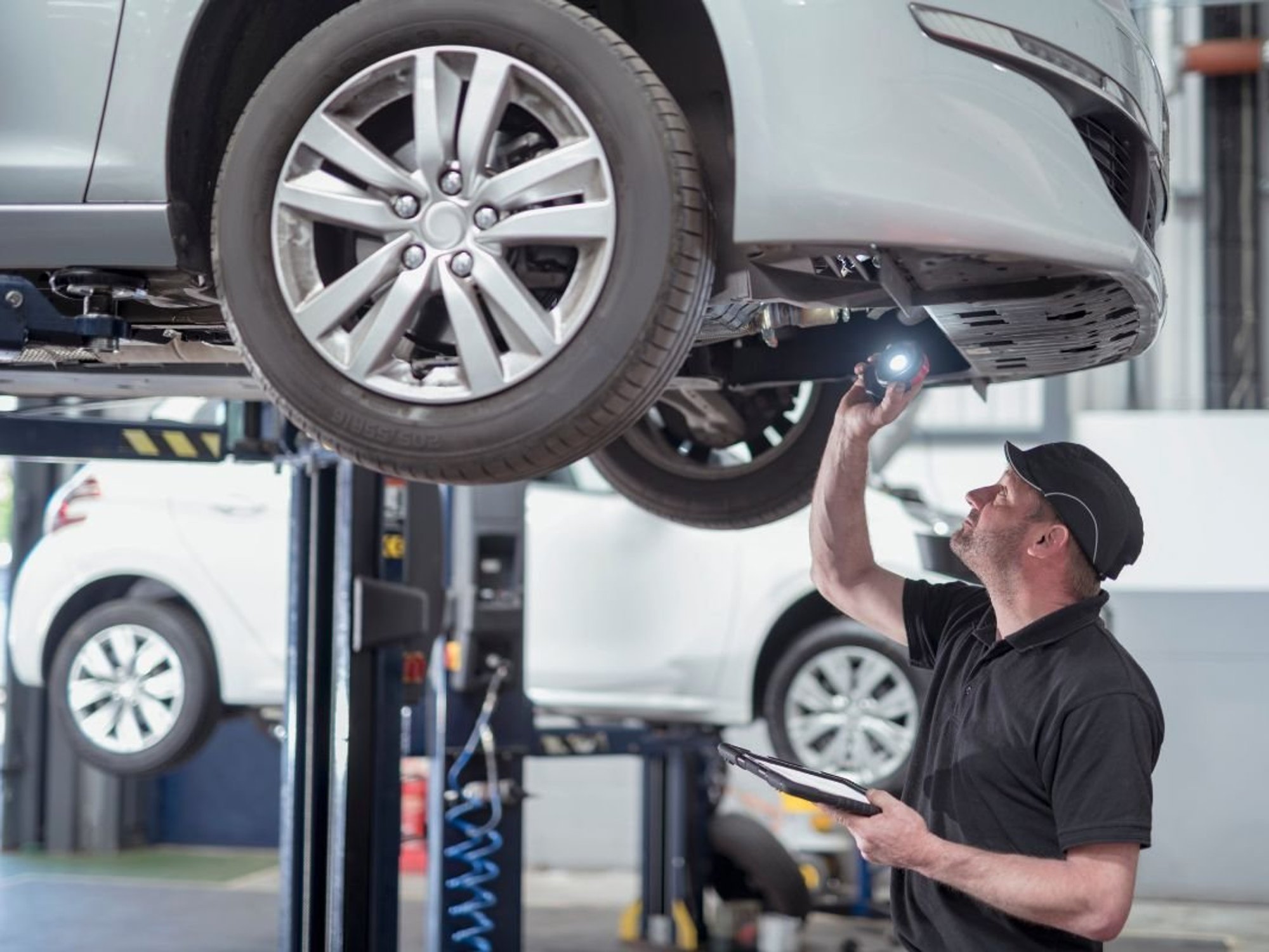 MOT test garage (stock image)