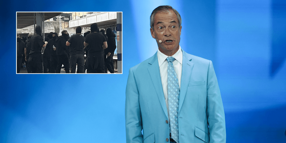 Nigel Farage calls for urgent ban on balaclavas after Dover and Portsmouth anti-migration rallies