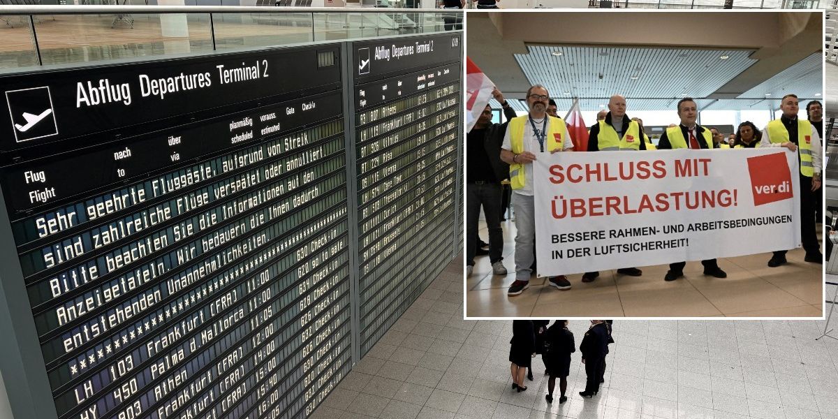 Travel warning: Nearly ALL German airports to go on 24hr strike in major blow to 150,000 passengers