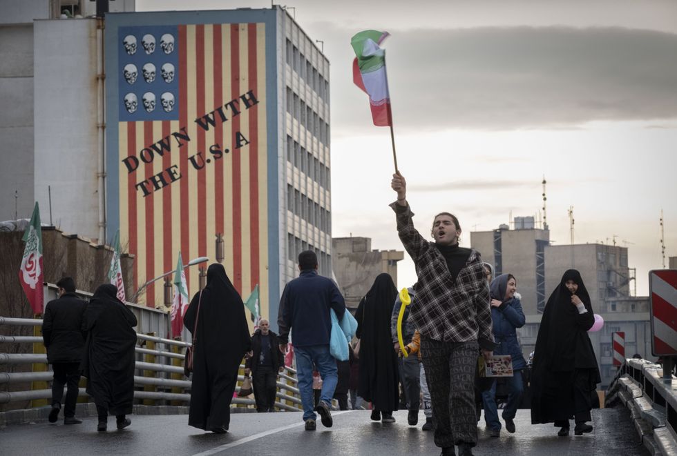 Mural in Iran