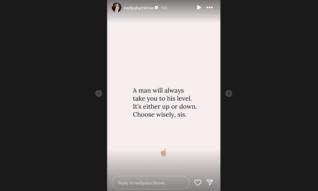 Nadiya Bychkova post