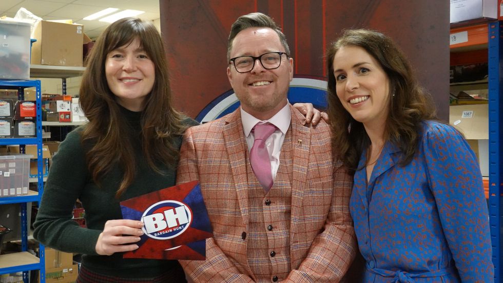 Natasha Raskin Sharp, John Cameron and Stephanie Connell