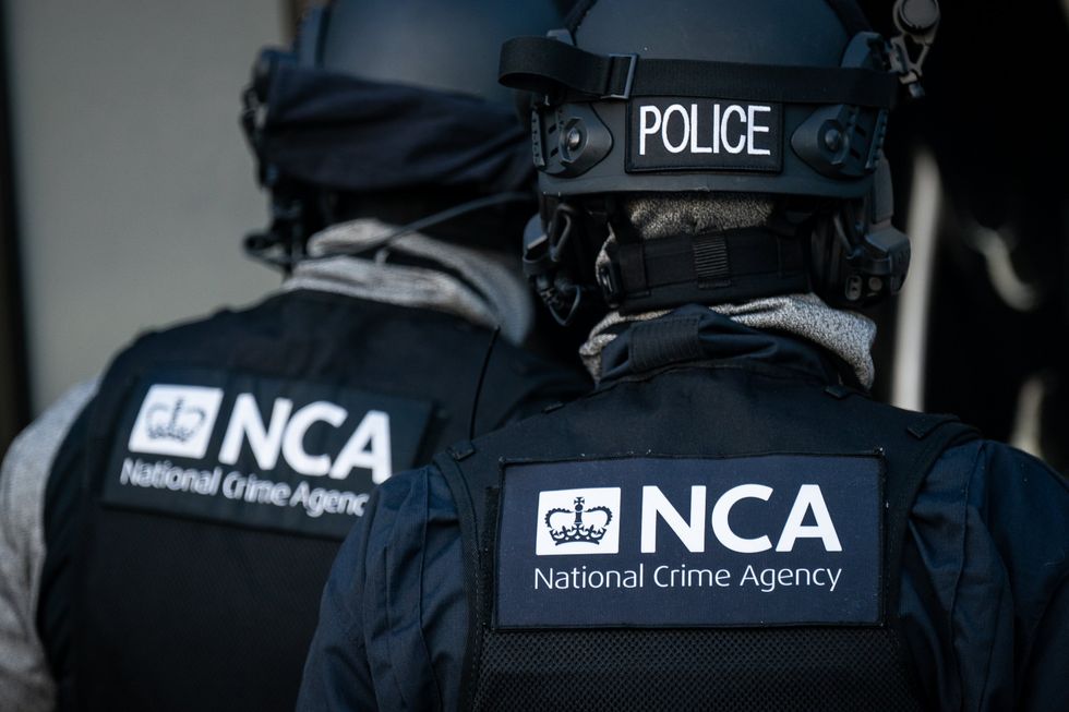 National Crime Agency officers