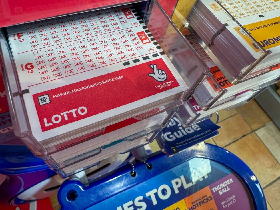 National Lottery stock